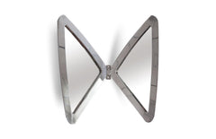 Butterfly Mirror, Stainless Steel - Maison Vogue