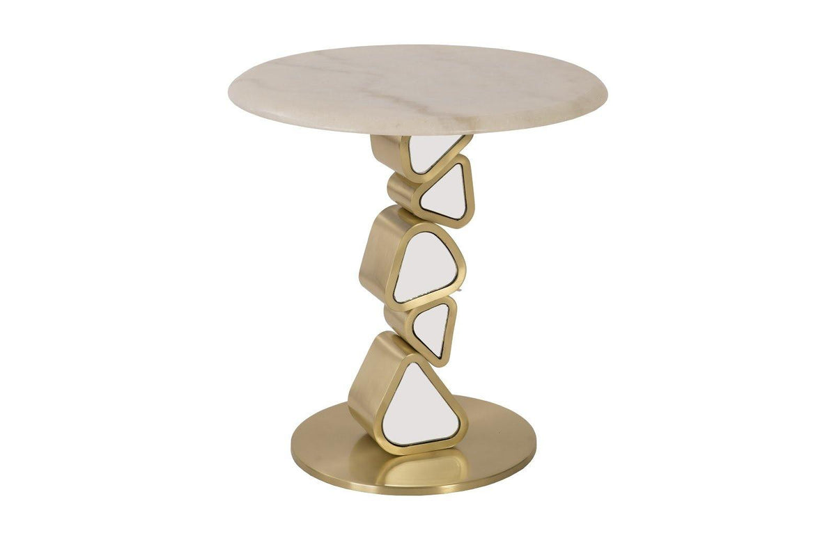 Pebble End Table - Maison Vogue