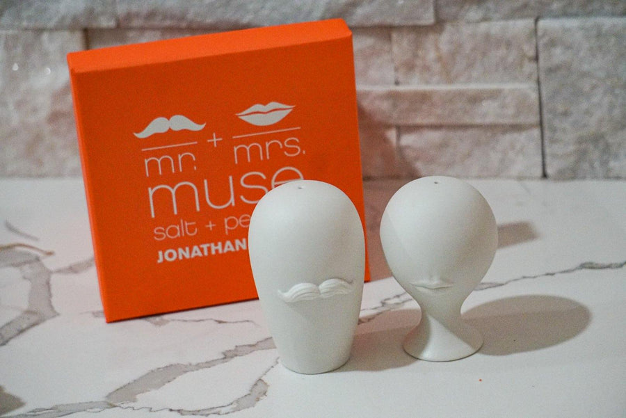Mr. & Mrs. Muse Salt & Pepper Set - Maison Vogue