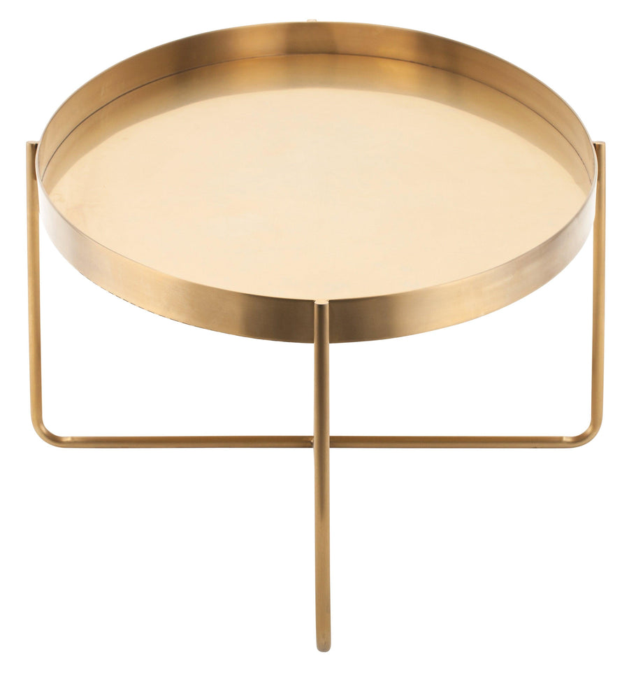 Gaultier Coffee Table- Gold - Maison Vogue