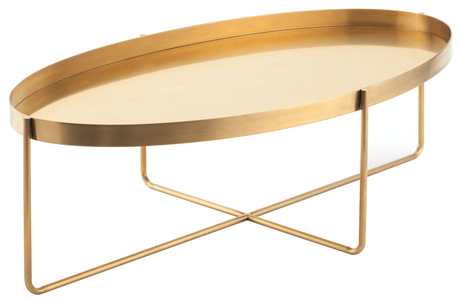 Gaultier Coffee Table- Gold - Maison Vogue
