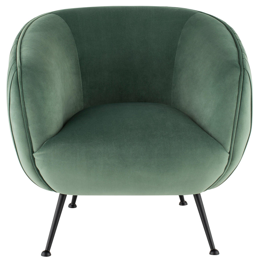 Sofia Occasional Chair- Moss/Black Legs - Maison Vogue