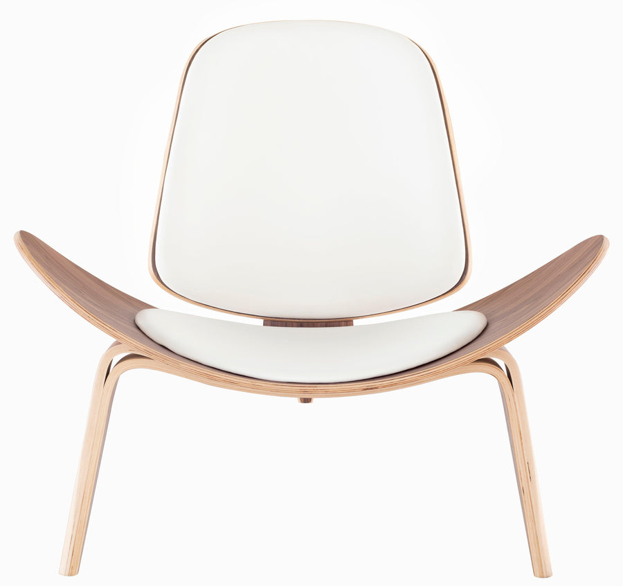 Artemis Occasional Chair-White Leather - Maison Vogue