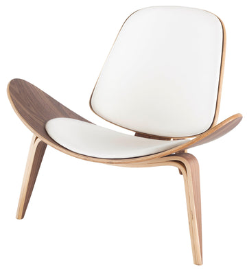 Artemis Occasional Chair-White Leather - Maison Vogue