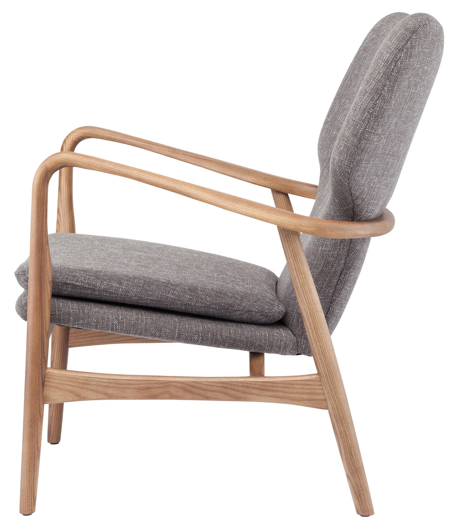Patrik Occasional Chair-Medium Grey - Maison Vogue