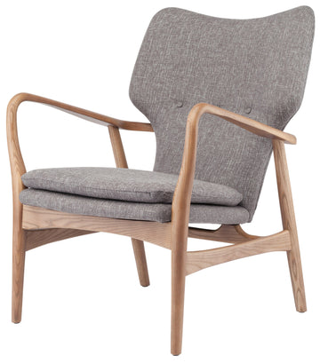 Patrik Occasional Chair-Medium Grey - Maison Vogue