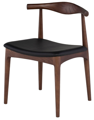 Saal Dining Chair-Walnut - Maison Vogue