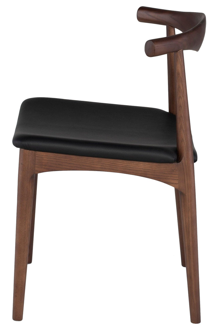 Saal Dining Chair-Walnut - Maison Vogue
