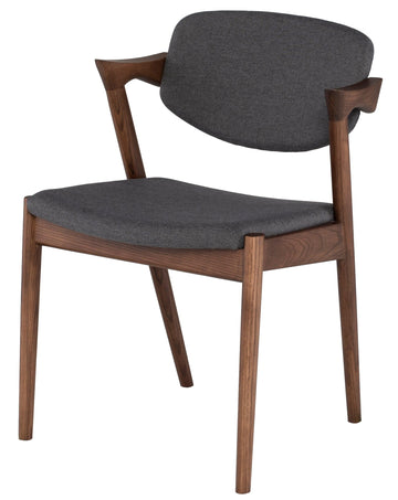 Kalli Dining Chair-Grey - Maison Vogue