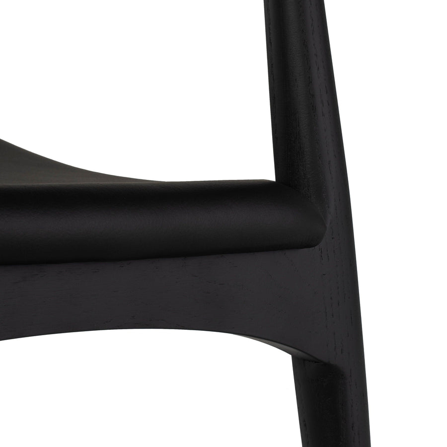 Saal Dining Chair-Black - Maison Vogue