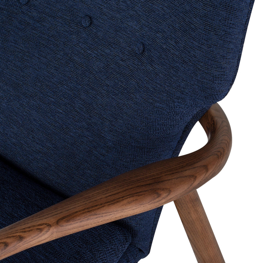 Patrik Occasional Chair-True Blue - Maison Vogue