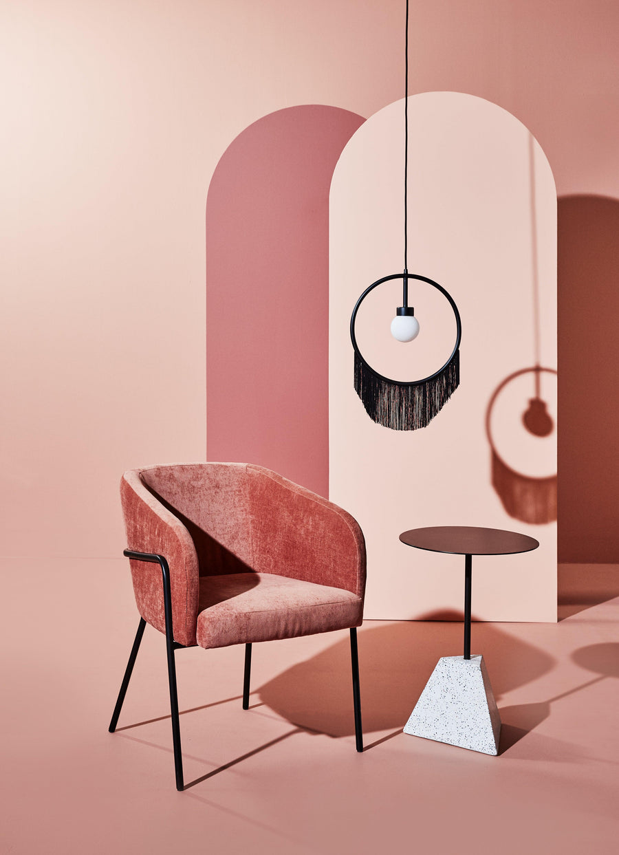 Estella Dining Chair-Nectarine - Maison Vogue