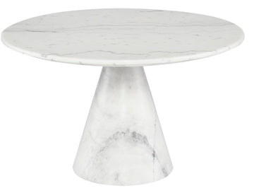 Claudio Coffee Table- White Marble 30