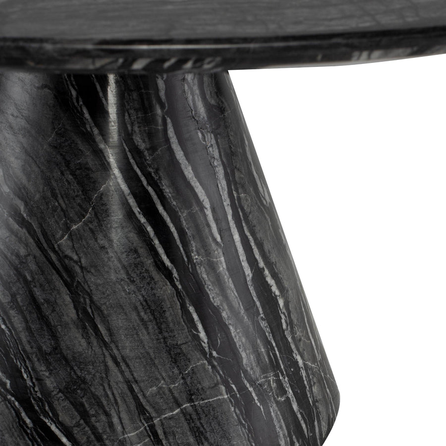 Claudio Coffee Table- Black Marble - Maison Vogue