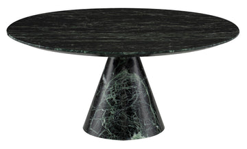 Claudio Coffee Table-Green Marble - Maison Vogue