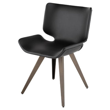 Astra Dining Chair- Black - Maison Vogue