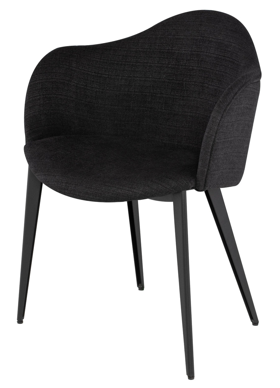 Nora Dining Chair-Coal - Maison Vogue