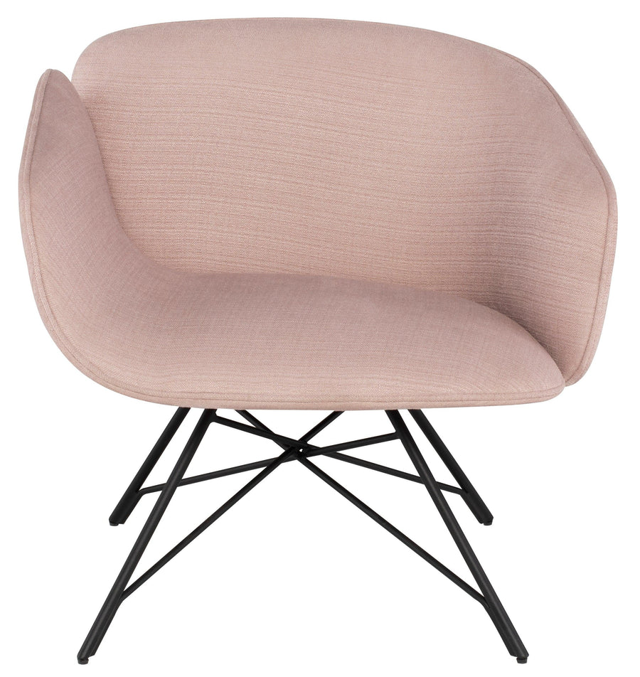 Doppio Occasional Chair-Mauve - Maison Vogue