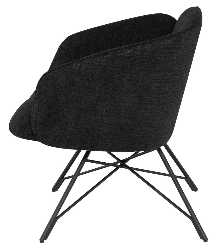 Doppio Occasional Chair-Black - Maison Vogue