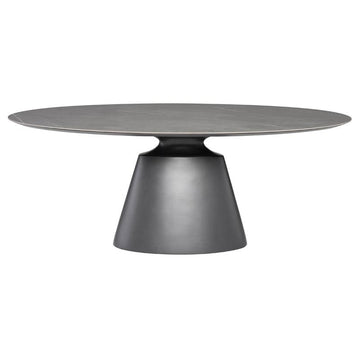 Taji Round Dining Table-Grey 78.8