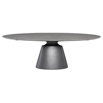 Taji Dining Table Round-Grey-93