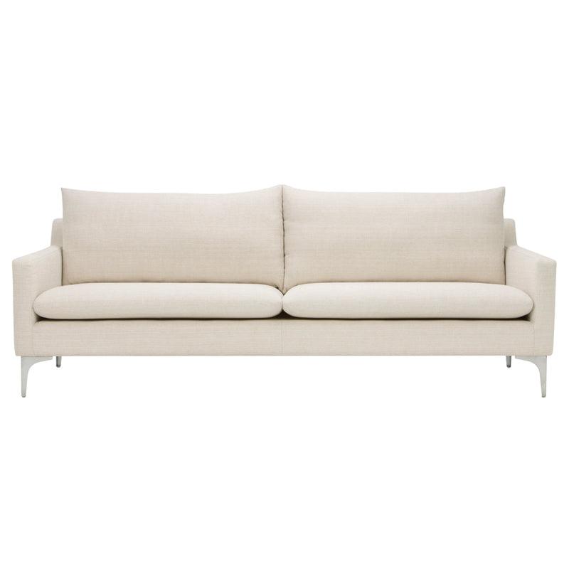 Anders Sofa-Sand/Stainless Steel - Maison Vogue