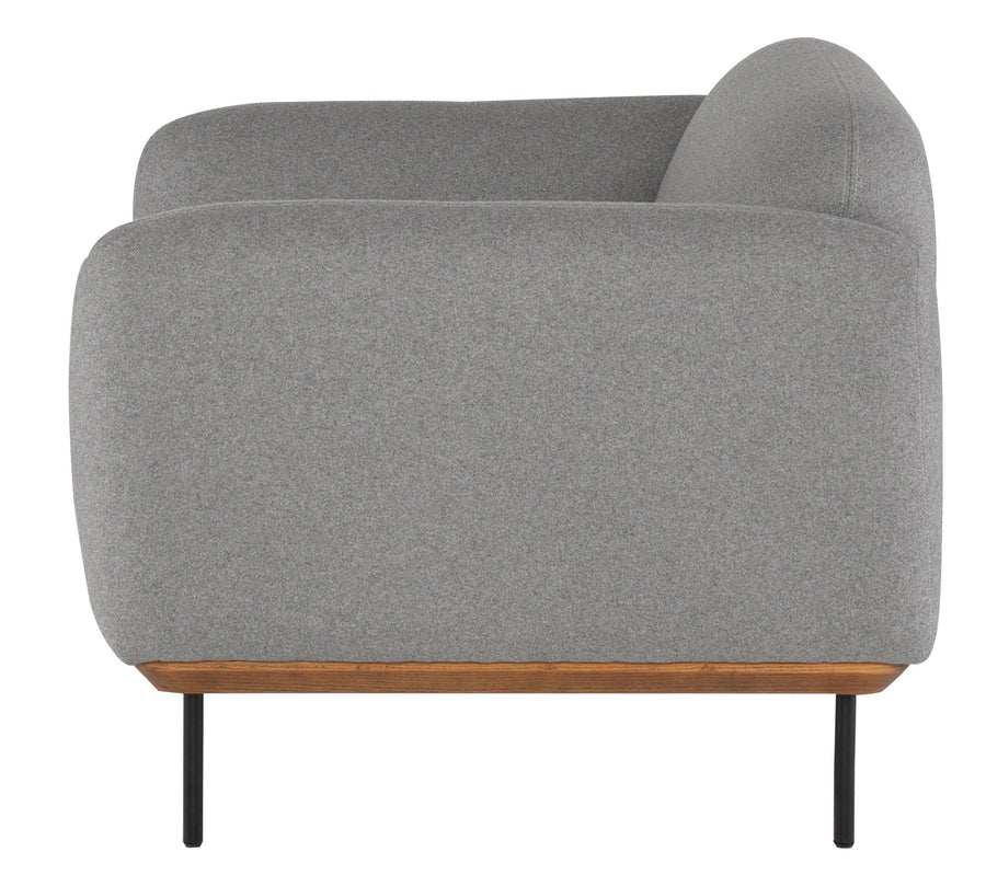 Benson Occasional Chair-Light Grey - Maison Vogue