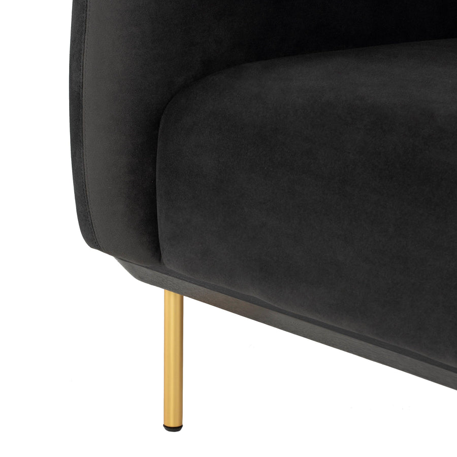 Benson Occasional Chair-Shadow Grey - Maison Vogue