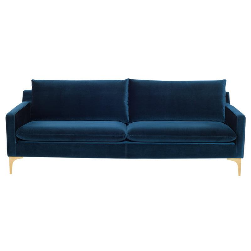 Anders Sofa-Midnight Blue/Gold - Maison Vogue