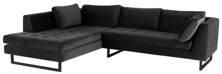 Janis Sectional (RAF)-Shadow Grey - Maison Vogue