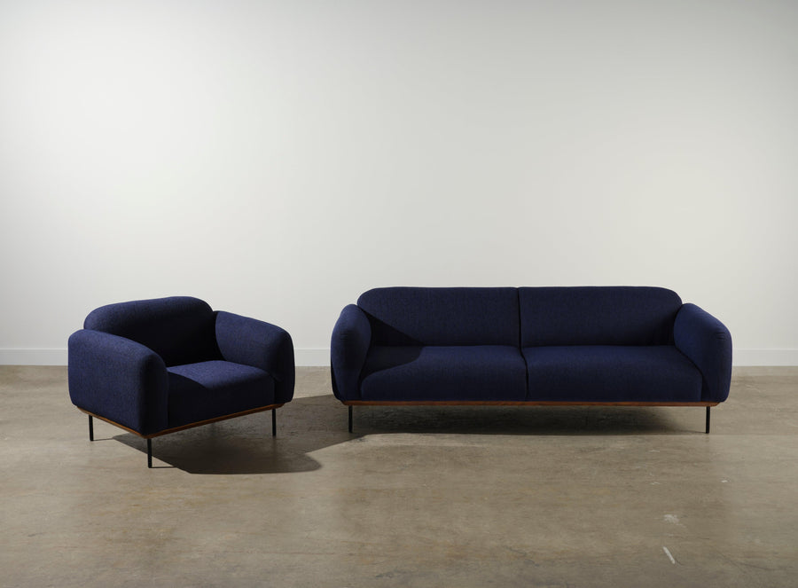 Benson Occasional Chair-True Blue - Maison Vogue