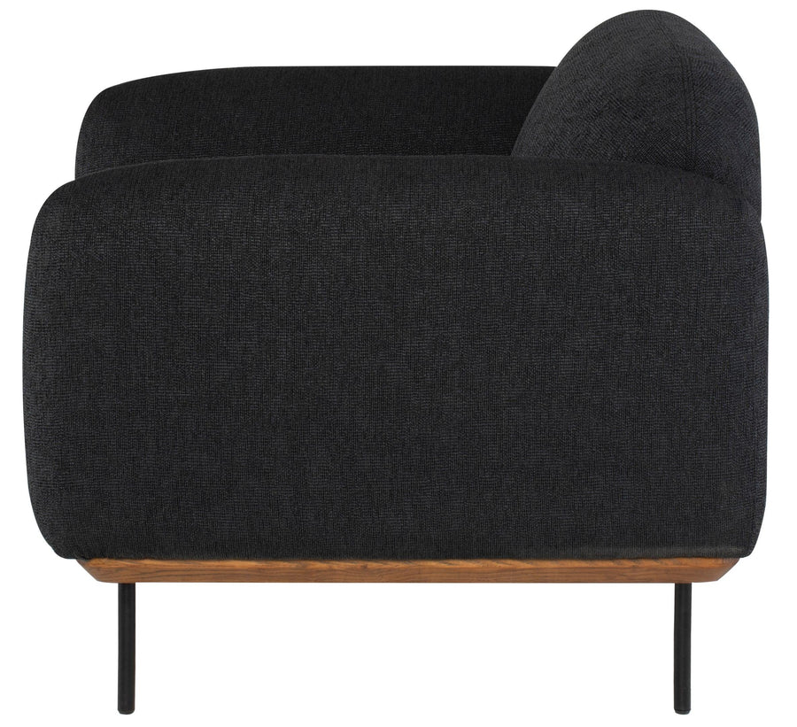 Benson Occasional Chair-Activated Charcoal - Maison Vogue