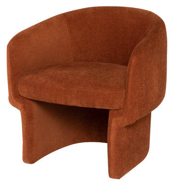 Clementine Occasional Chair-Terracotta - Maison Vogue