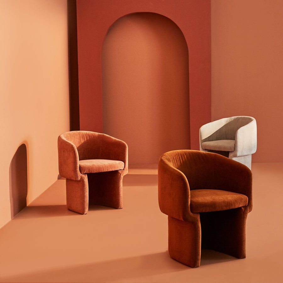 Clementine Dining Chair-Almond - Maison Vogue