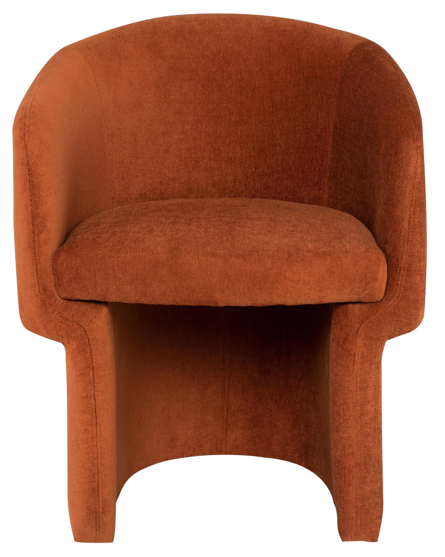 Clementine Dining Chair-Terracotta - Maison Vogue