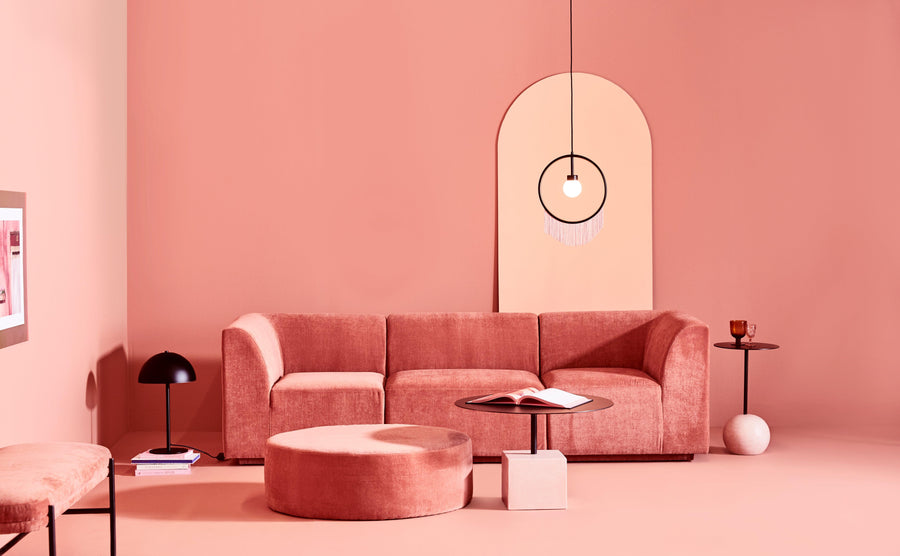 Aldo Side Table-Pink Terrazzo - Maison Vogue