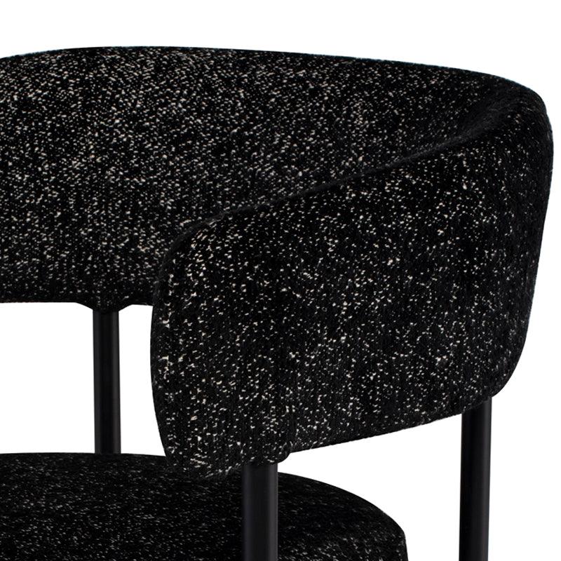 Cassia Dining Chair-Salt & Pepper - Maison Vogue