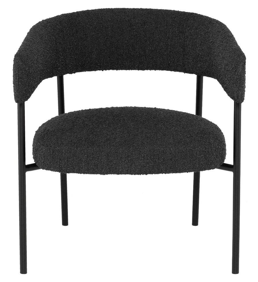 Cassia Occasional Chair-Licorice Boucle - Maison Vogue