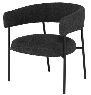 Cassia Occasional Chair-Licorice Boucle - Maison Vogue