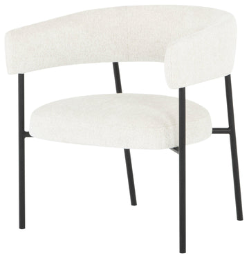 Cassia Occasional Chair-Buttermilk Boucle - Maison Vogue