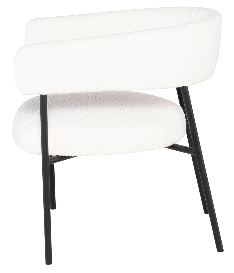 Cassia Occasional Chair-Buttermilk Boucle - Maison Vogue