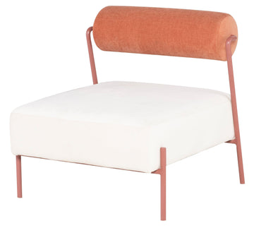 Marni Occasional Chair-Oyster/Nectarine - Maison Vogue