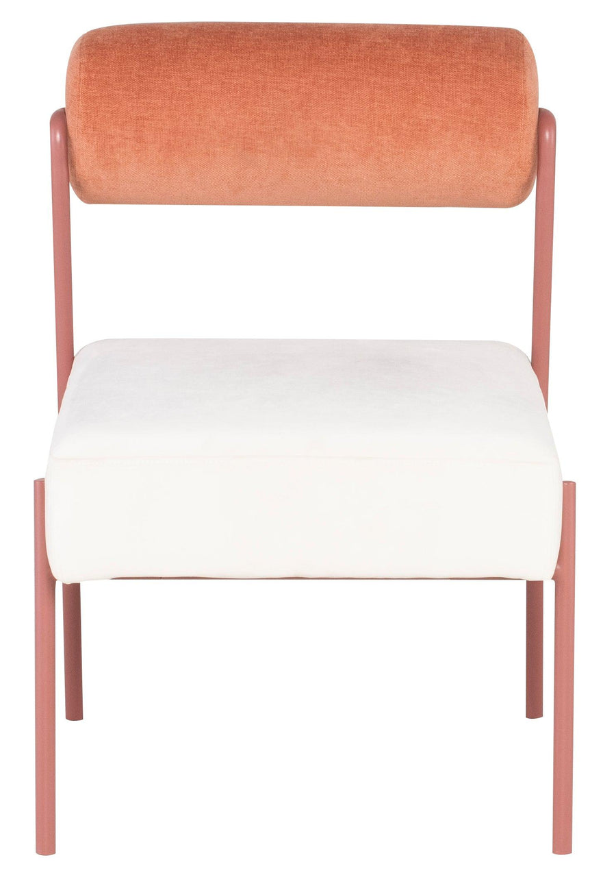 Marni Dining Chair-Oyster/Nectarine - Maison Vogue