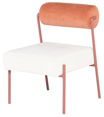 Marni Dining Chair-Oyster/Nectarine - Maison Vogue