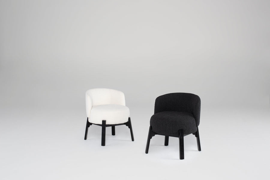 Adelaide Dining Chair-Licorice Boucle - Maison Vogue