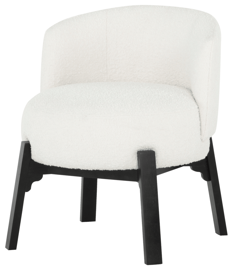 Adelaide Dining Chair-Buttermilk Boucle - Maison Vogue