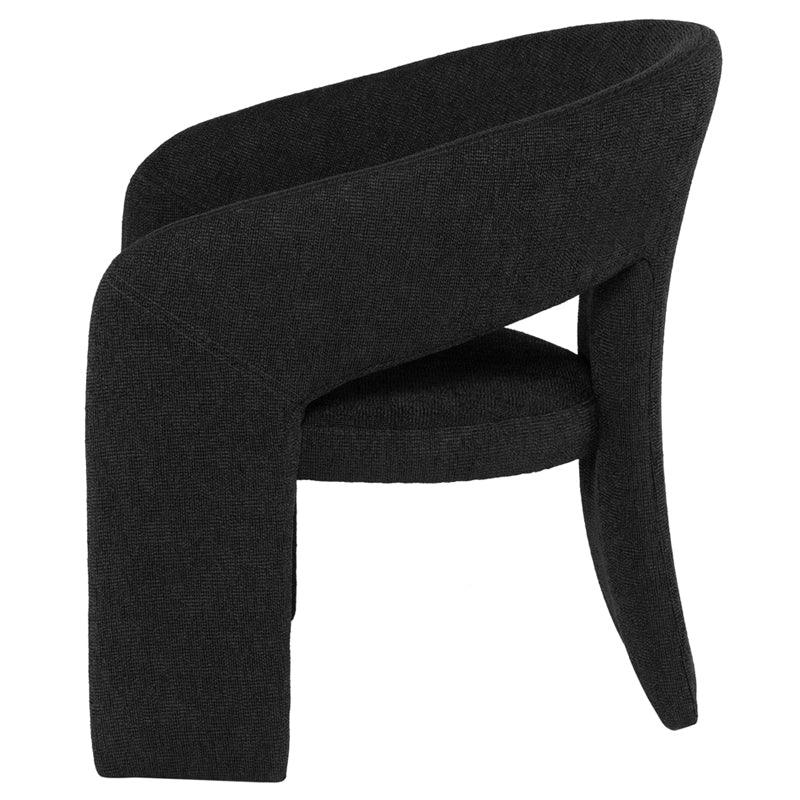 Anise Occasional Chair-Activated Charcoal - Maison Vogue