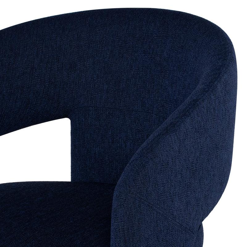 Anise Occasional Chair-True Blue - Maison Vogue