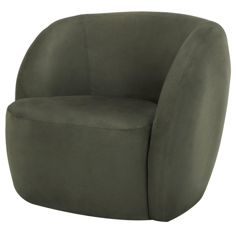Selma Occasional Chair-Sage Microsuede - Maison Vogue