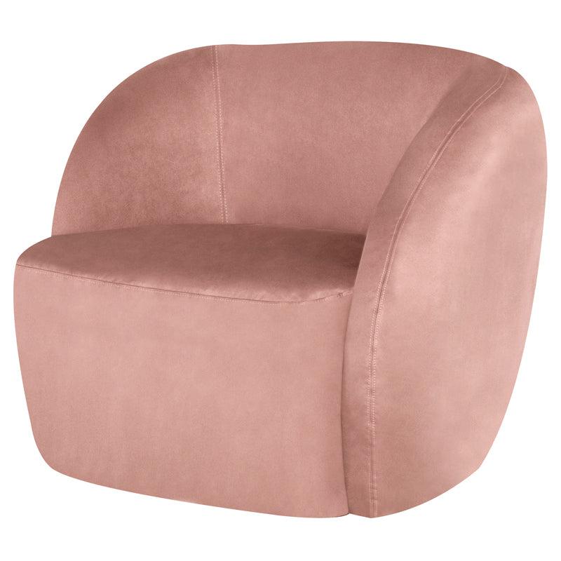 Selma Occasional Chair-Petal Microsuede - Maison Vogue
